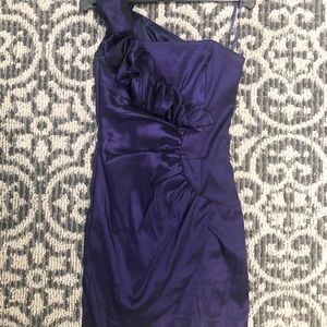 Jessica McClintock Purple Dress